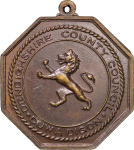 Great Britain, North Wales. George VI, Denbigh County Council CU Coronation Medal. 1937.
