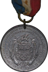 Great Britain, North Wales. Wrexham ALU Medal, Coronation of George V. 1911.