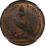 Great Britain. Middlesex CU Pidcock's Farthing Token. 1790's. 