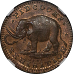 Great Britain. Middlesex CU Pidcock's Farthing Token. 1790's. 