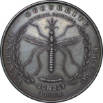 India, British India. Bombay AR Medical Congress Medallion. 1909.