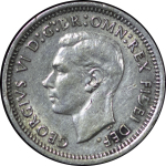 Great Britain. George VI AR Threepence. 1951.