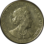 Great Britain, Isle of Man. Elizabeth II BR One Pound.2018.