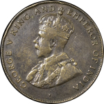 Mauritius. George V CU 5 Cents. 1924.