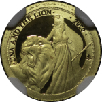 St. Helena.Elizabeth II, East India Company AU £2 Pounds. 2020.