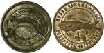 Grand Bahamas, Grand Bahamas Club BR 4 1/2d. Token. Circa 1950-60.
