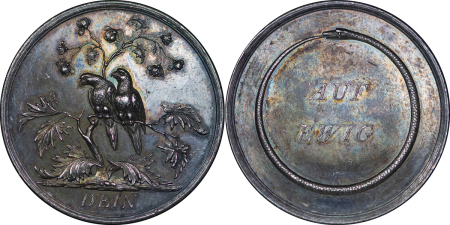 Germany, Berlin. Silver Love Token/Medallion. Circa 1856-1900.