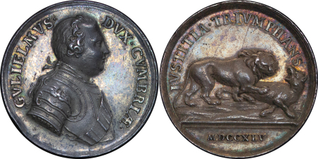Great Britain. Carlisle Recaptured AR Medal. 1745.