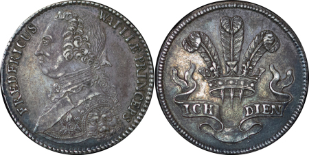 Great Britain, Wales. Frederick Prince of Wales AR Jeton. 1746. 