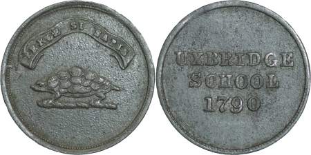 Great Britain, Uxbridge. Unofficial Zi Farthing. 1790. 