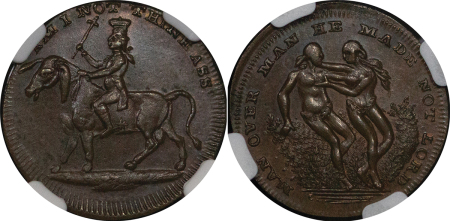 Great Britain. Middlesex CU Spence Farthing Token. 1790's. 