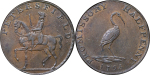 Great Britain. Petersfield CU Halfpenny Token. 1793. 