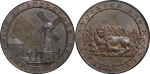 Great Britain, Appledore. Kent Hops CU Halfpenny token. 1794. 