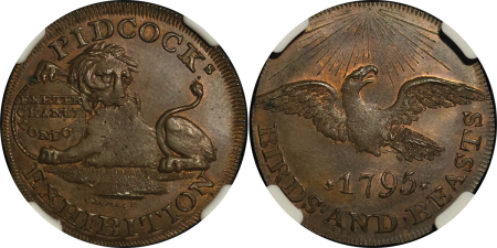 Great Britain. Middlesex CU Halfpenny Token. 1795.