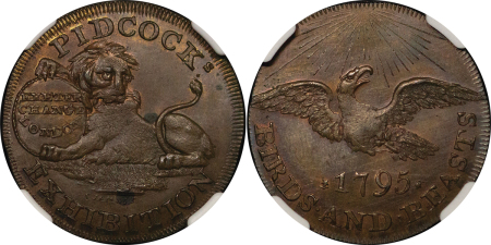 Great Britain. Middlesex CU Halfpenny Token. 1795.