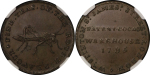 Great Britain, Middlesex. T. Stinton CU Halfpenny Token. 1795. 