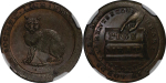 Great Britain, Middlesex CU Farthing token. 1796. 