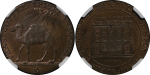 Great Britain, Somerset CU Penny Token. 1799. 