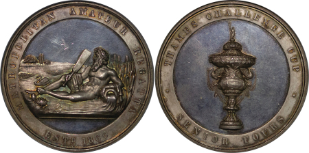 Great Britain. Thames Regatta AR Medallion. 1866. 