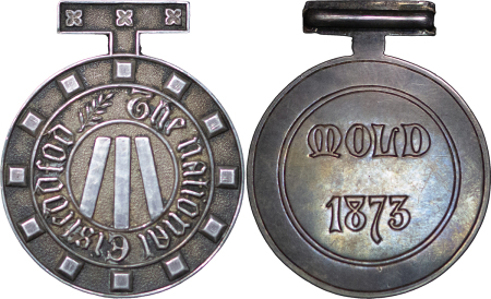 Great Britain, Wales. Mold Nationall Eisteddfod AG Medal. 1873. 