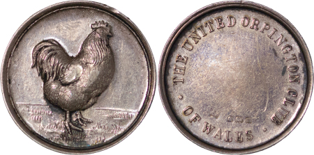 Great Britain, Wales. Orpington Hen Club AR Medal. c.1910. 