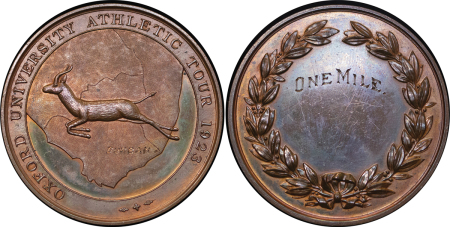 Great Britain & South Africa. George V Æ Medallion. 1923. 