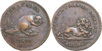 Great Britain, Middlesex CU Farthing Token. 1790-1801.