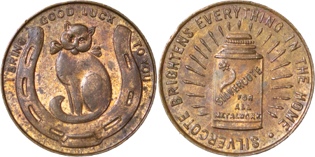 Great Britain. Silvercote Metal Polish CU Advertising Token. Circa 1930-1950. 