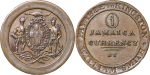 Jamaica, Kingston. William Smith CU Penny token. 1829.