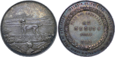 Portugal. Luis I AR Exposition of Hunting, Fishing & Gun Dogs. 1889. 
