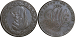 Great Britain, North Wales. Anglesey Parys Mines CU Penny Token. 1787. 