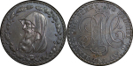 Great Britain, North Wales. Anglesey Parys Mines CU Penny Token. 1788.