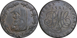 Great Britain, North Wales. Anglesey Parys Mines CU 1/2 Penny Token. 1791. 