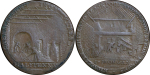 Great Britain. Mid Wales, Camarthenshire CU Iron Works Halfpenny Token. 1792.