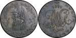 Great Britain, North Wales. Anglesey Parys Mines CU Halfpenny Token. 1793.
