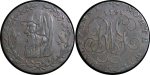 Great Britain, North Wales. Anglesey Parys Mines CU Halfpenny Token. 1793.