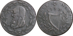 Great Britain, North Wales. Druid CU Halfpenny Token. 1793. 