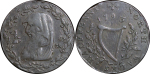 Great Britain, North Wales. Druid CU Halfpenny Token. 1793. 