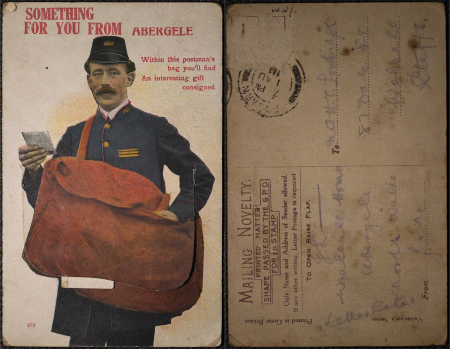 Great Britain, North Wales. 1918. A Post card souvenir from Abergele. 1918. 