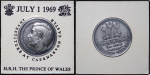 Great Britain, North Wales. Caernarvon AR Investiture Medal. 1969. 