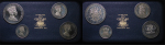 Great Britain, North Wales. Elizabeth II AR Set of 4 Medals for the Investiture of Prince Charles. 1969.