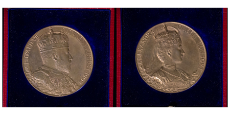 Great Britain. Edward VII Æ Coronation Medallion. 1902. 