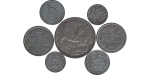 Great Britain. George V Lot of 7 coins. Crown to Sixpence. 1924-1935.