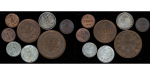 Finland, Under Russia. Mixed lot of 8 coins. 1883-1917.