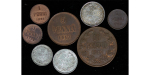 Finland, Under Russia. Mixed lot of 8 coins. 1883-1917.