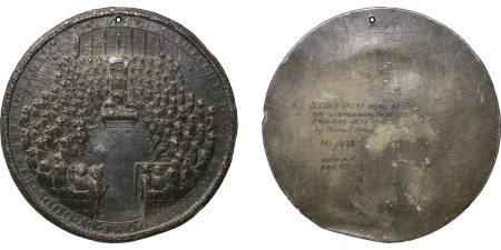 Great Britain. Oliver Cromwell PB Seal of The Commonwealth. 1651.