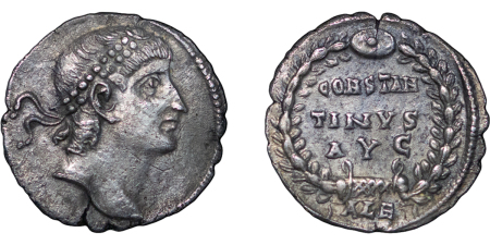 Roman Republic. Constantine II AR Siliqua. 337-361AD.