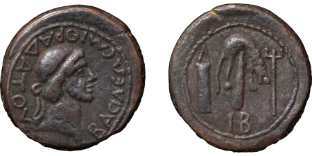 Kings of the Bosphorus. Mithradates III Æ As. 39-45AD. 