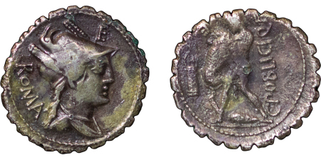 Roman Republic. C. Poblicius Q.F. 80BC. 