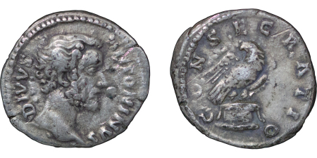 Roman. Marcus Aurelius AR Denarius. 161-180AD. 